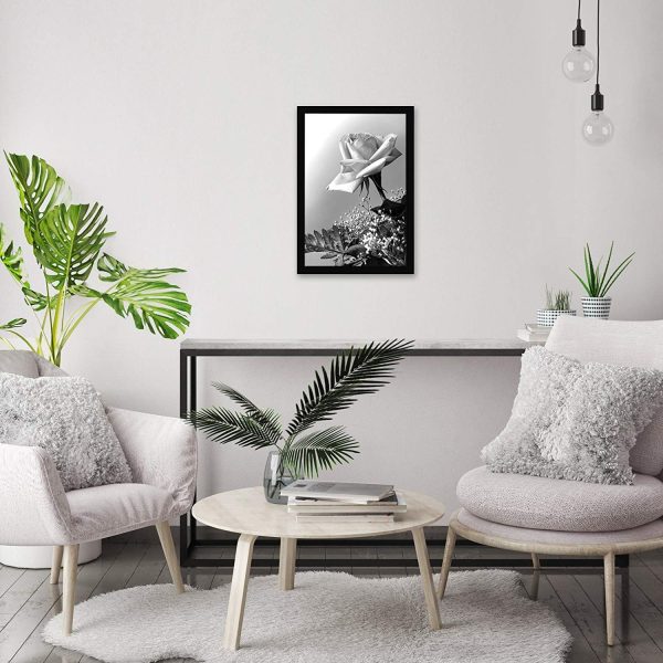Americanflat 12x18 Poster Frame with Polished Plexiglass - Black Picture Frame with Engineered Wood - Epic Collection - Wide Photo Frame for Wall Display - Image 4
